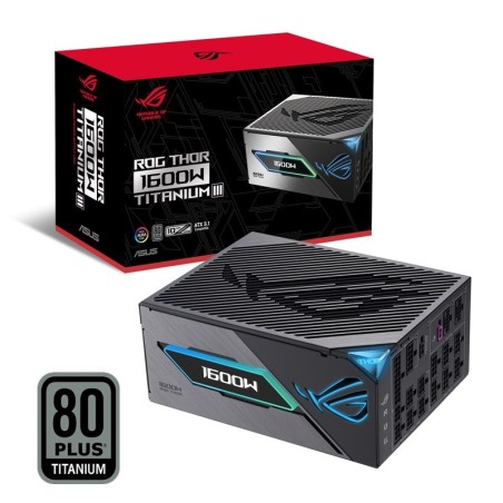 Napajalnik ASUS ROG Thor, 80 Plus Titanium, 1600W, modularni