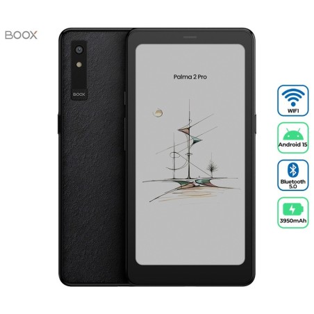 E-bralnik BOOX Palma2 Pro, 8GB, 128GB, črna