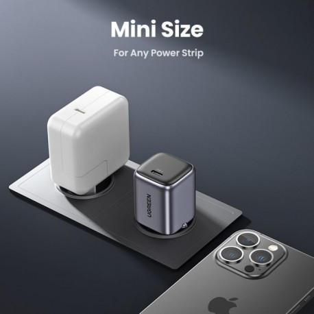 Polnilec Ugreen Nexode 20W GaN II PD, USB-C