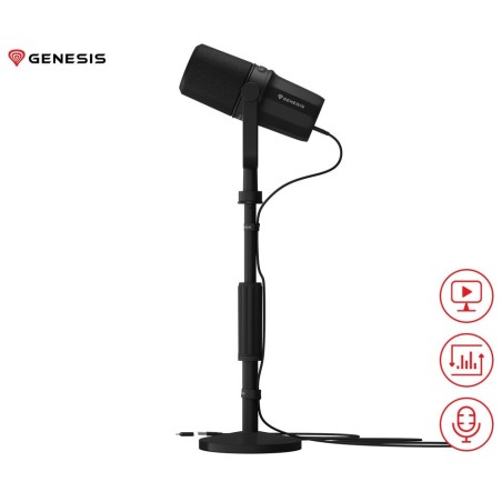 Mikrofon GENESIS RADIUM 750D, črn
