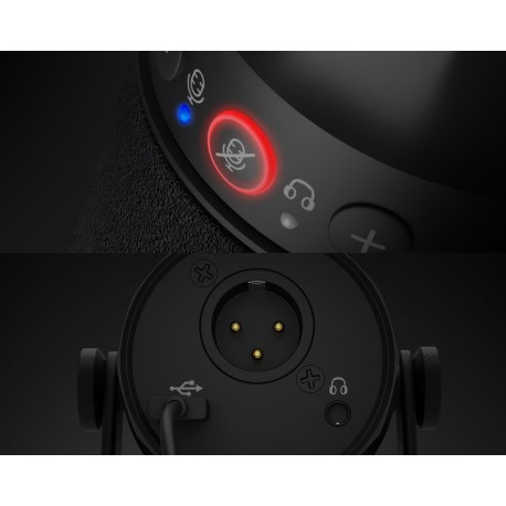 Mikrofon GENESIS RADIUM 750D, črn