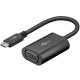 Adapter GOOBAY USB-C na VGA, črn