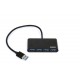 USB Hub PORT USB-A 3.0, 4-portni