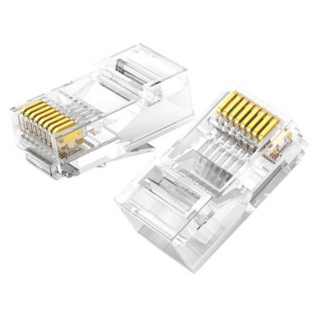 Mrežni konektor Ugreen RJ45 Cat6 (paket 10kosov)