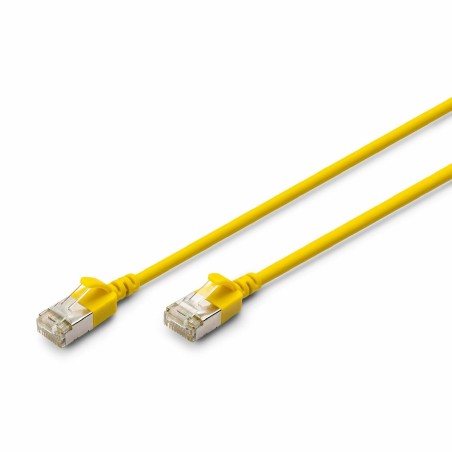 Mrežni kabel Digitus patch slim FTP CAT.6A, 1m, rumen