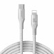 Kabel Joyroom USB-C v Lightning 30w pleten bel, 1m