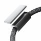 Kabel Joyroom USB-C v Lightning 30W črn pleten 1,2m