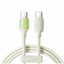 Kabel Joyroom USB C-C 60W silikonski bež, 1.2m