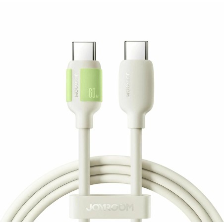 Kabel Joyroom USB C-C 60W silikonski bež, 1.2m