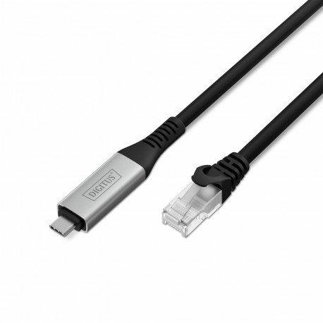 Kabel Digitus USB-C v Mrežni UTP RJ45 Gigabit, 3m