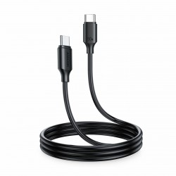 Kabel Joyroom USB C-C 60W črn, 1m