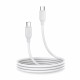 Kabel Joyroom USB C-C 60W bel, 1m