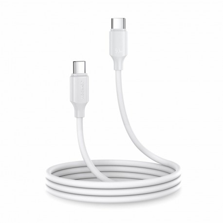 Kabel Joyroom USB C-C 60W bel, 1m