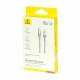 Kabel Baseus USB C-C 100W 20V 5A pleten siv, 1m