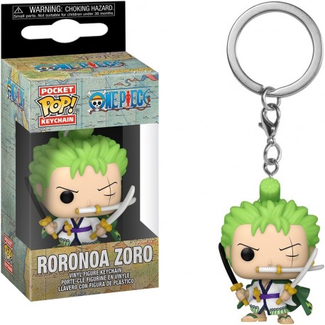 Figura FUNKO POP KEYCHAIN: ONE PIECE - RORONOA ZORO
