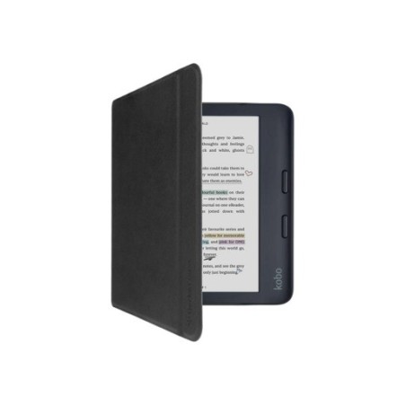 Ovitek Gecko EasyClick Eco za Kobo Libra Colour, črn