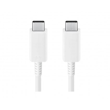 Kabel Samsung USB C-C, QC 5A, bel, 1.8m