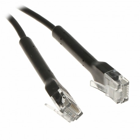 Mrežni kabel Ubiquiti UTP CAT.6, 0,30m, črn, upogljiv