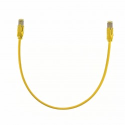 Mrežni kabel KELine SFTP CAT.6A, 0,25m, rumen