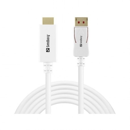 Kabel Sandberg DisplayPort 1.4-HDMI 4k@60Hz, 2m