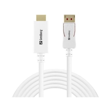 Kabel Sandberg DisplayPort 1.4-HDMI 4k@60Hz, 2m