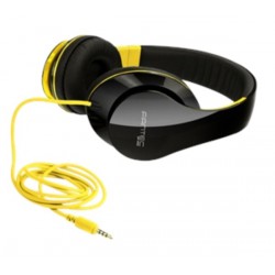 Slušalke stereo Fantec SHP-250AJ črno/rumene