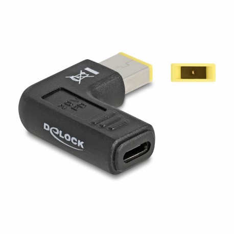 Adapter za prenosnik Delock USB-C, 60W, 11,0 x 4,5mm, kotni