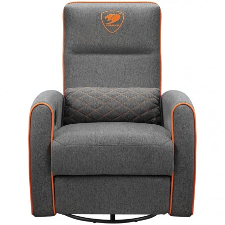 Gaming stol COUGAR Fidom, sivo-oranžen