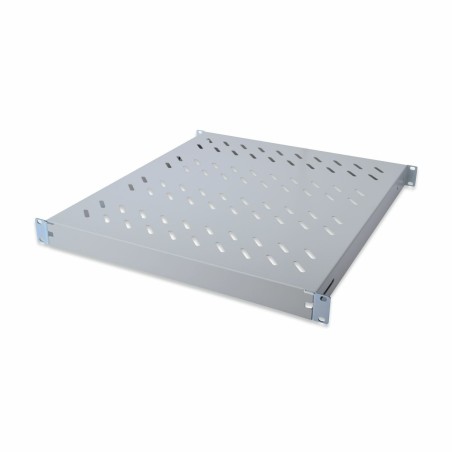 Polica Digitus rack 1U 500-700mm, siva, DN-97646