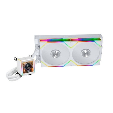 Vodno hlajenje Lian Li GALAHAD II LCD 280 TL Wireless, ARGB, belo