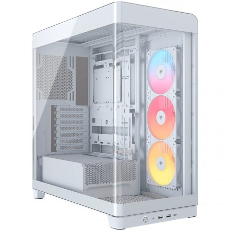Ohišje CORSAIR FRAME 4500X RS-R ARGB, Mid-Tower, belo