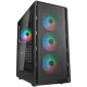 Ohišje COUGAR AIRFACE PURE RGB, Mid Tower, črno
