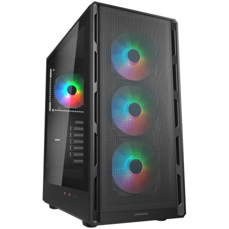 Ohišje COUGAR AIRFACE PURE RGB, Mid Tower, črno
