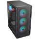 Ohišje COUGAR AIRFACE PURE RGB, Mid Tower, črno