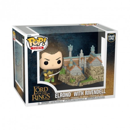 Figura FUNKO POP TOWN: LORD OF THE RINGS S8 - ELROND & RIVENDELL