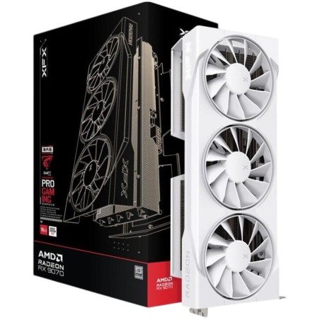 Grafična kartica XFX Swift AMD Radeon RX 9070 OC, 16GB, bela