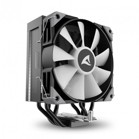 Hladilnik za procesor Sharkoon A40 RGB, 120mm, PWM, črn