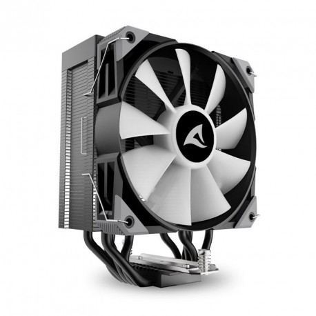 Hladilnik za procesor Sharkoon A50 RGB, 120mm, PWM, črn