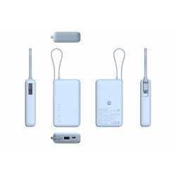 Prenosna baterija Powerbank Xiaomi 10000, 67W, 10000 mAh, modra