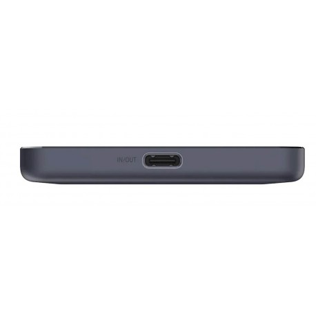 Prenosna baterija Powerbank Xiaomi Super Slim Magnetic, 5000 mAh, črna