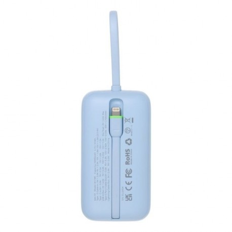 Prenosna baterija Powerbank VEGER W1188B, 10.000 mAh, modra