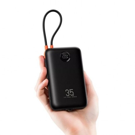 Prenosna baterija Powerbank VEGER W2068, 20.000 mAh, črna