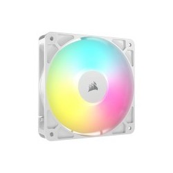 Ventilator za ohišje Corsair RS120 ARGB, 120mm, PWM, bel