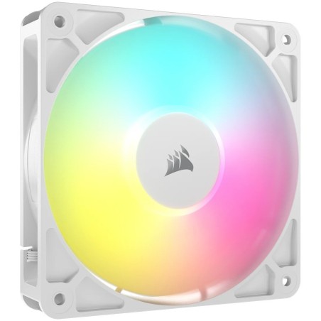 Ventilator za ohišje Corsair RS120 ARGB, 120mm, PWM, bel