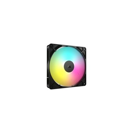 Ventilator za ohišje Corsair RS140 ARGB, 140mm, PWM, črn