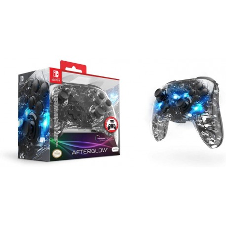 Kontroler PDP Afterglow Deluxe, Switch 2 & 1, prozoren