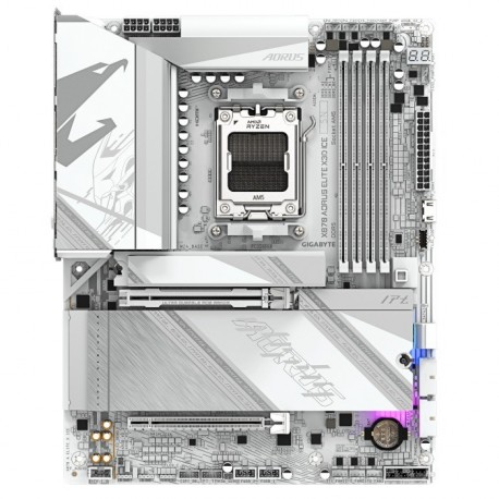 Matična plošča GIGABYTE X870 AORUS ELITE X3D ICE, DDR5, AM5, ATX