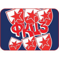 Podloga za miško Moye CRVENA ZVEZDA - M