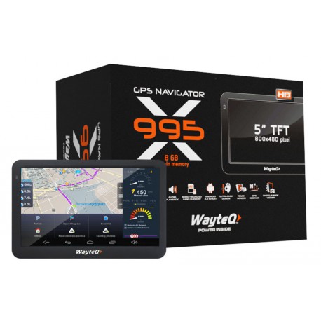 Navigacija WayteQ x995 s Sygic Truck Android