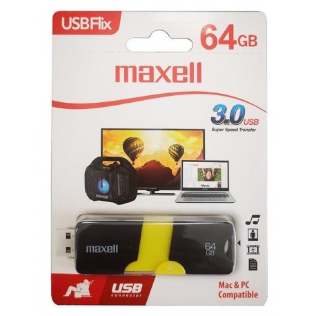USB kjuč 64GB Maxell Flix, USB 3.0